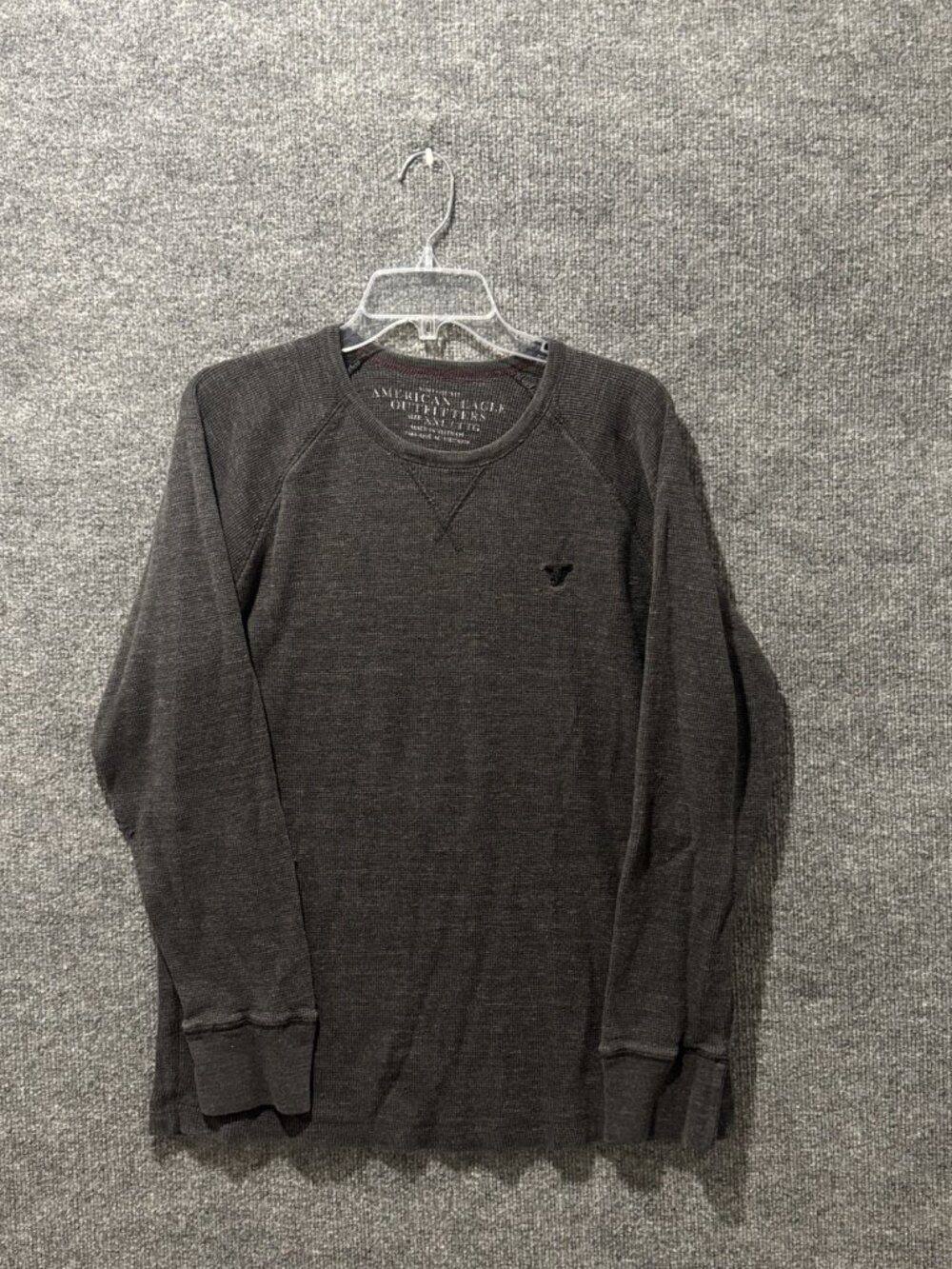 American Eagle Outfitters Gray 00S Style American Eagle Long Sleeve S Sz 2XL